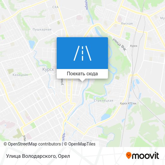 Карта Улица Володарского