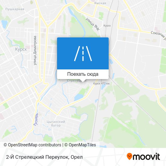 Карта 2-Й Стрелецкий Переулок