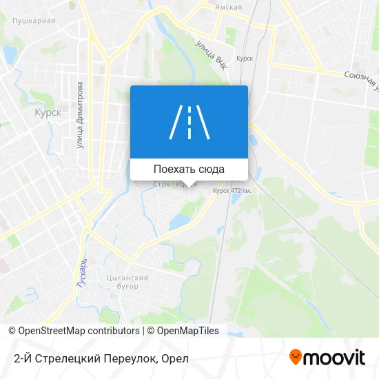 Карта 2-Й Стрелецкий Переулок