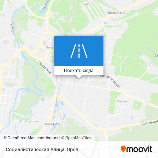 Карта Социалистическая Улица