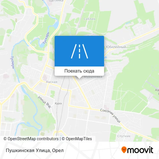 Карта Пушкинская Улица