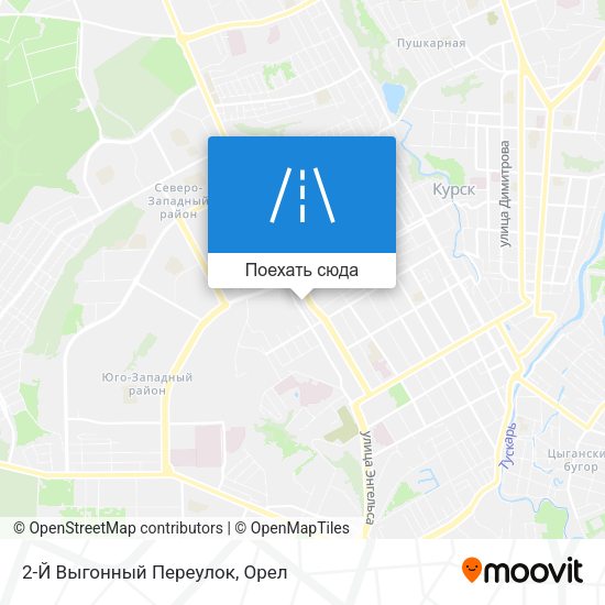 Карта 2-Й Выгонный Переулок