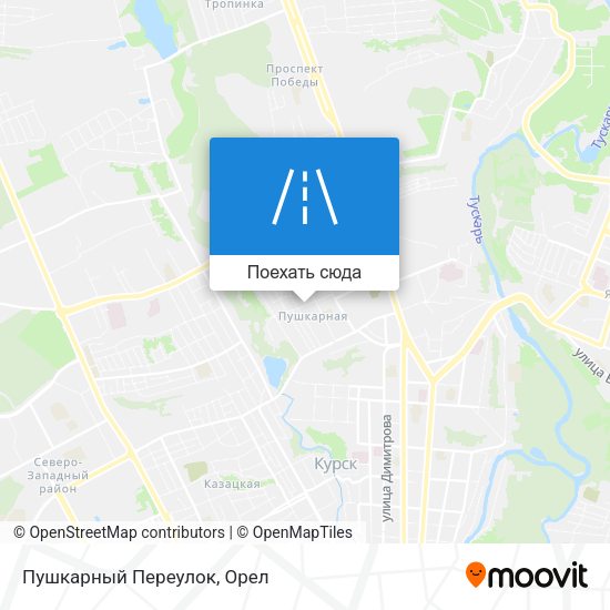 Карта Пушкарный Переулок