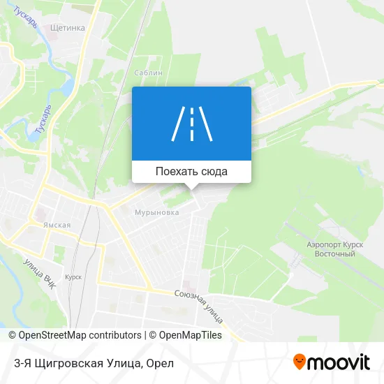 Карта 3-Я Щигровская Улица