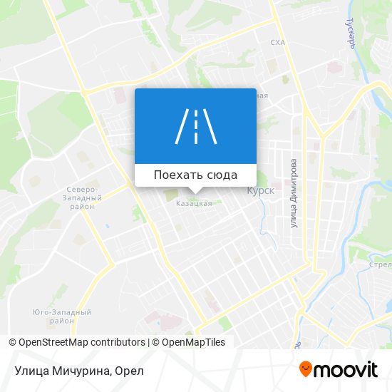 Карта Улица Мичурина