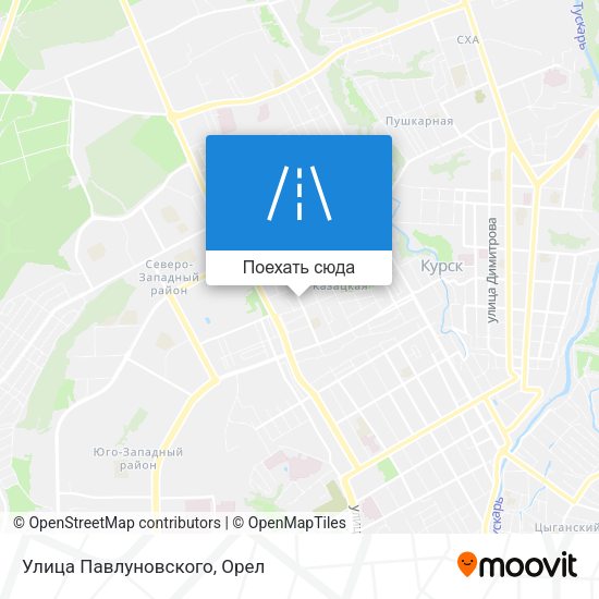 Карта Улица Павлуновского