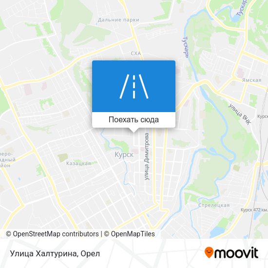 Карта Улица Халтурина
