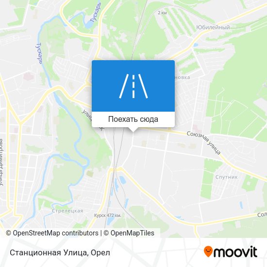 Карта Станционная Улица