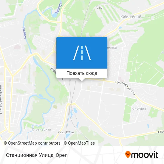 Карта Станционная Улица