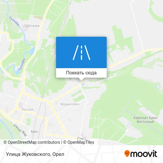 Карта Улица Жуковского