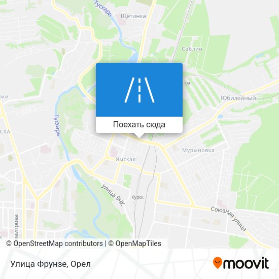 Карта Улица Фрунзе