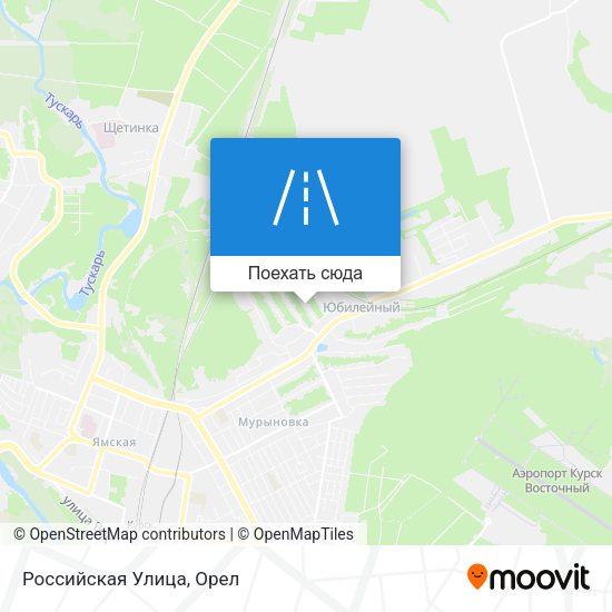Карта Российская Улица