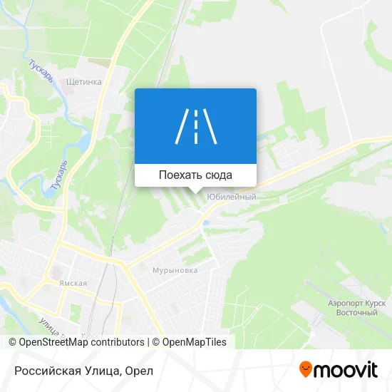 Карта Российская Улица