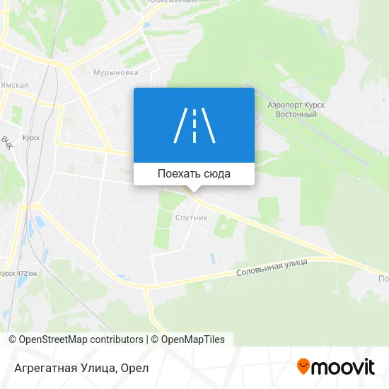 Карта Агрегатная Улица