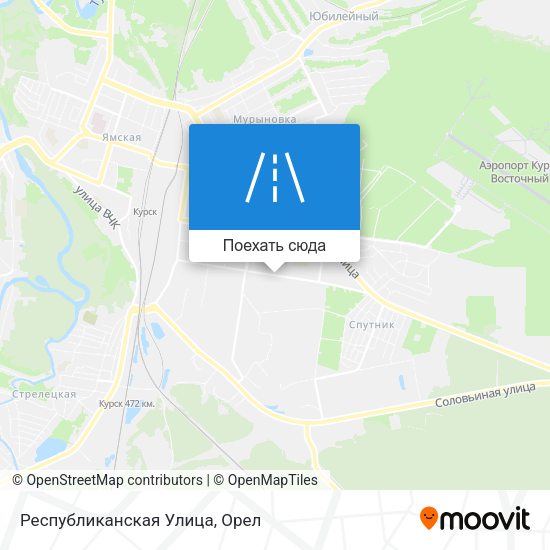 Карта Республиканская Улица
