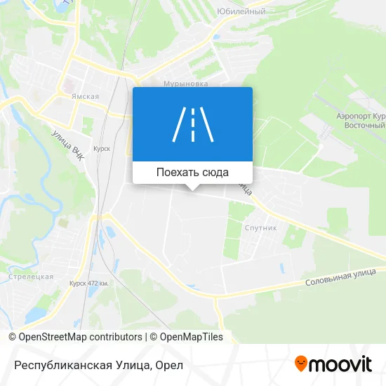Карта Республиканская Улица