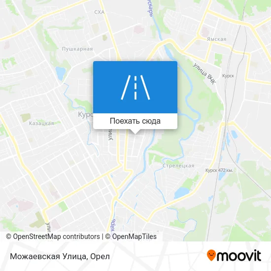 Карта Можаевская Улица