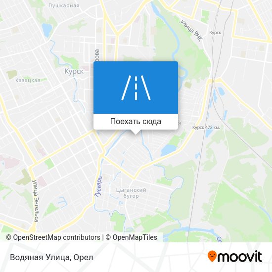 Карта Водяная Улица