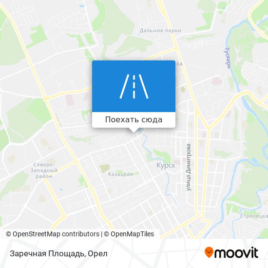 Карта Заречная Площадь
