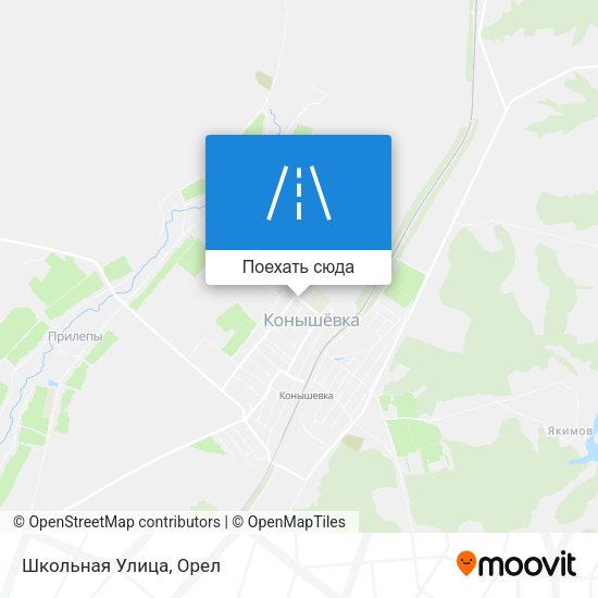 Карта Школьная Улица