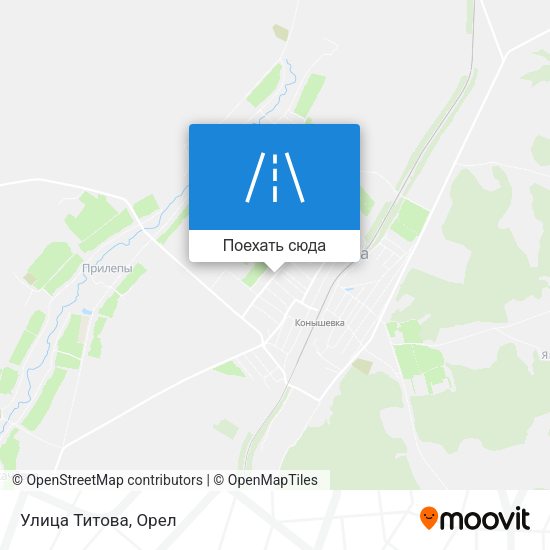 Карта Улица Титова