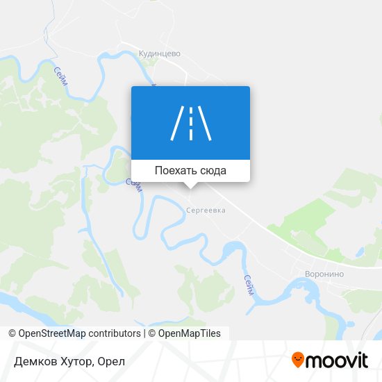 Карта Демков Хутор