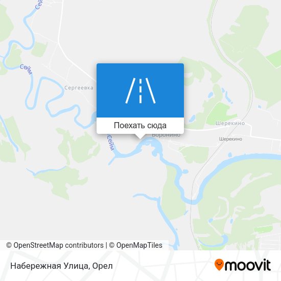 Карта Набережная Улица