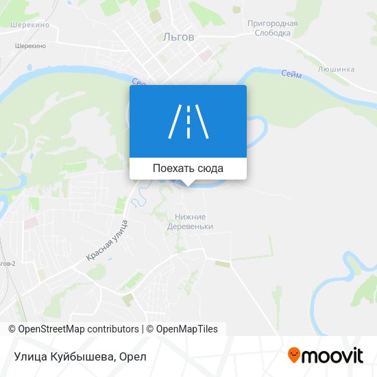 Карта Улица Куйбышева
