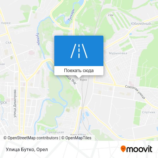 Карта Улица Бутко