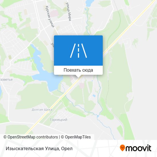 Карта Изыскательская Улица