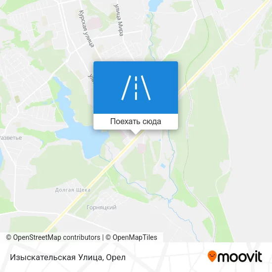 Карта Изыскательская Улица
