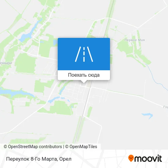 Карта Переулок 8-Го Марта