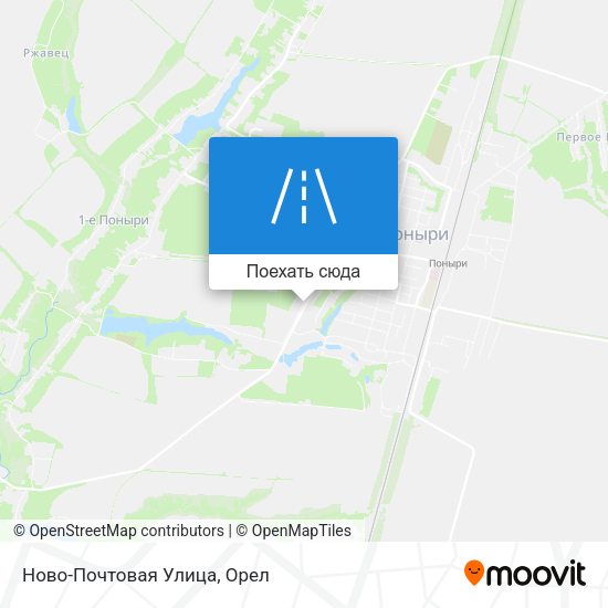 Карта Ново-Почтовая Улица