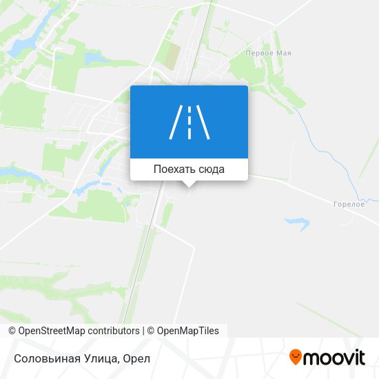 Карта Соловьиная Улица
