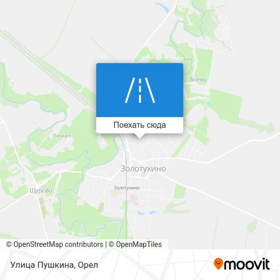Карта Улица Пушкина