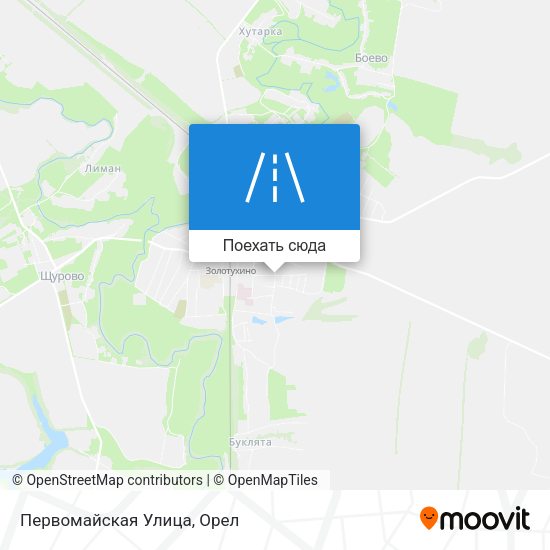 Карта Первомайская Улица
