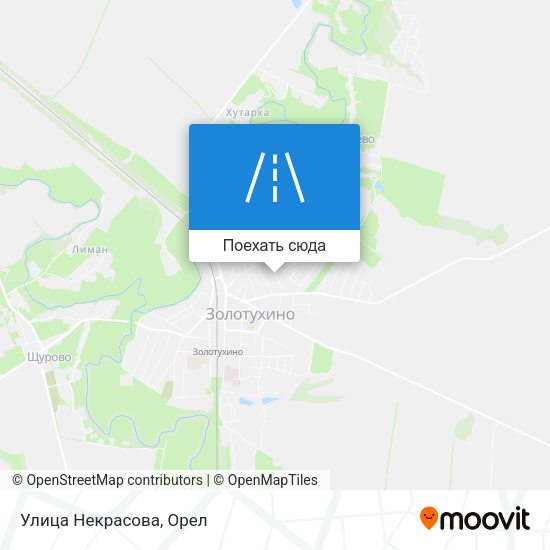 Карта Улица Некрасова