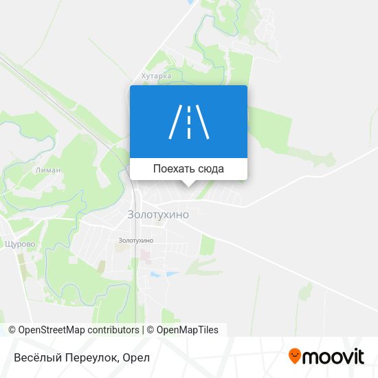 Карта Весёлый Переулок