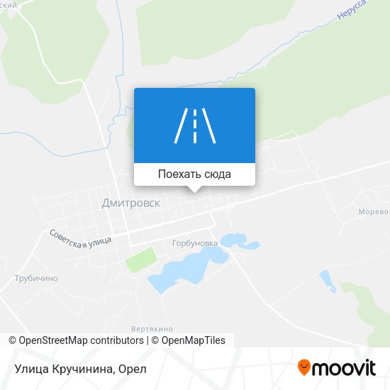 Карта Улица Кручинина