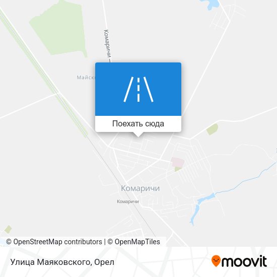 Карта Улица Маяковского