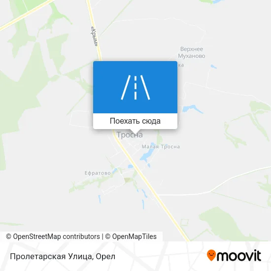 Карта Пролетарская Улица