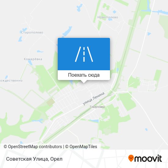Карта Советская Улица