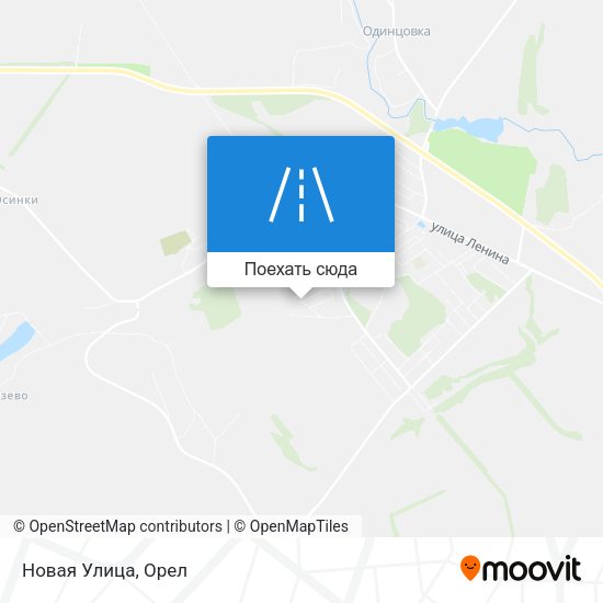 Карта Новая Улица
