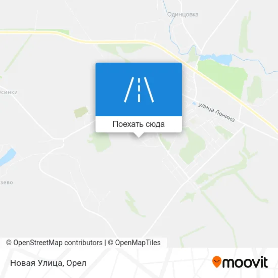 Карта Новая Улица