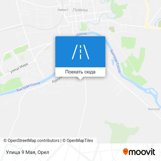 Карта Улица 9 Мая