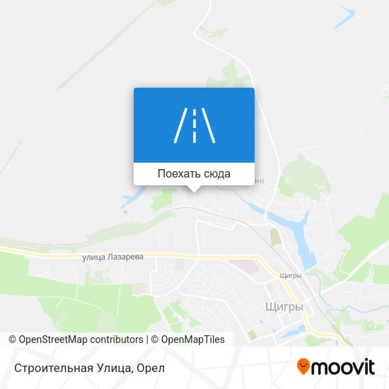 Карта Строительная Улица