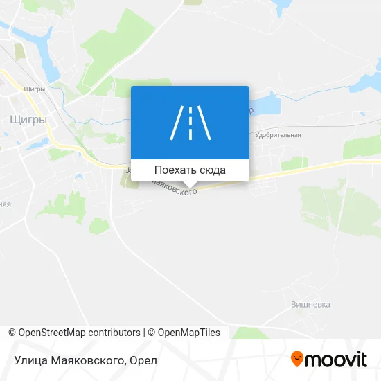 Карта Улица Маяковского