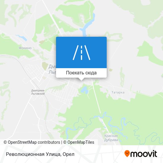Карта Революционная Улица
