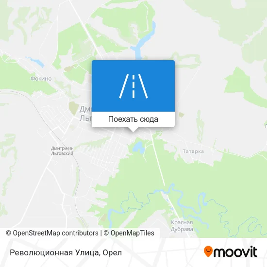 Карта Революционная Улица