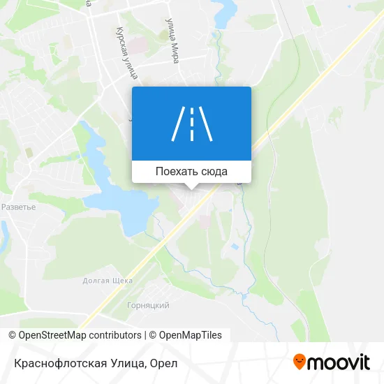 Карта Краснофлотская Улица